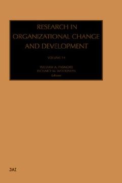 portada research in organizational change and development: vol. 14 (en Inglés)