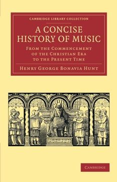 portada A Concise History of Music Paperback (Cambridge Library Collection - Music) (en Inglés)