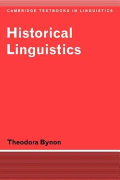 portada Historical Linguistics Paperback (Cambridge Textbooks in Linguistics) (en Inglés)