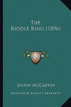 portada the riddle ring (1896) (en Inglés)