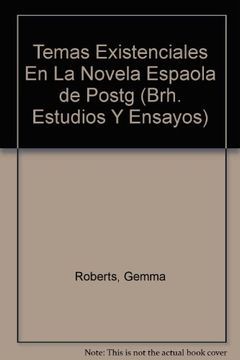portada temas existenciales novela española post