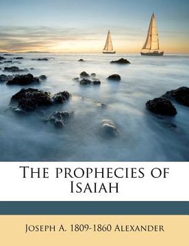 portada the prophecies of isaiah (en Inglés)
