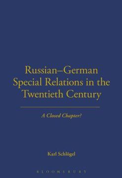 portada Russian-German Special Relations in the Twentieth Century (en Inglés)