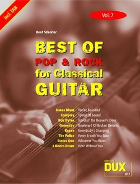 portada Best of Pop & Rock for Classical Guitar Solf. & Tab Vol.7