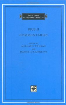 portada Commentaries, Volume 1: Books I-Ii (The i Tatti Renaissance Library) (en Inglés)