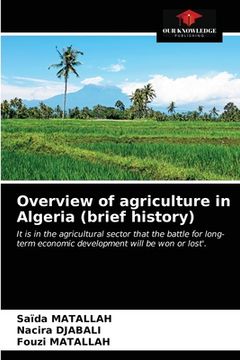 portada Overview of agriculture in Algeria (brief history) (en Inglés)