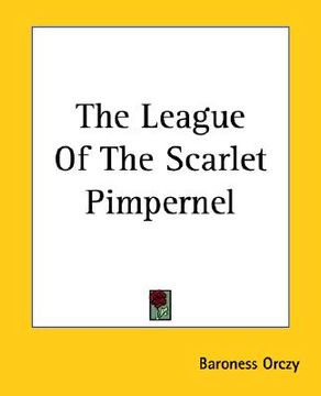 portada the league of the scarlet pimpernel (en Inglés)