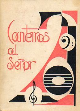 portada cantemos al señor. selección de cantos religiosos.