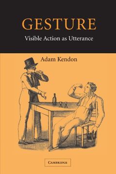 portada Gesture Paperback: Visible Action as Utterance (en Inglés)