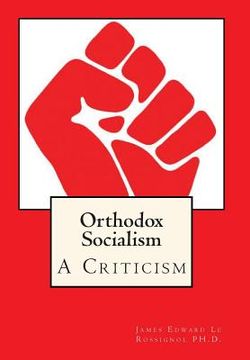 portada Orthodox Socialism: A Criticism (in English)