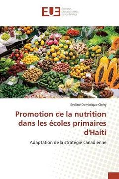 portada Promotion de la nutrition dans les écoles primaires d'Haiti