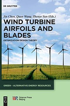 portada Wind Turbine Airfoils and Blades (Green  Alternative Energy Resources) (en Inglés)