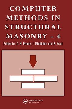 portada computer methods in structural masonry - 4: fourth international symposium (en Inglés)