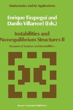 portada instabilities and nonequilibrium structures ii: dynamical systems and instabilities (en Inglés)