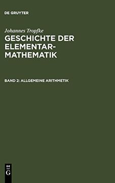 portada Allgemeine Arithmetik (en Alemán)