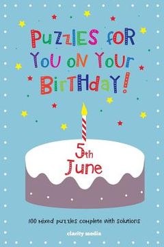 portada Puzzles for you on your Birthday - 5th June (en Inglés)