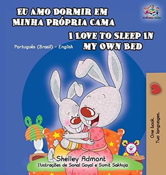 portada I Love to Sleep in my own Bed: Portuguese English Bilingual Children'S Book (Portuguese English Bilingual Collection) (en Portugués)