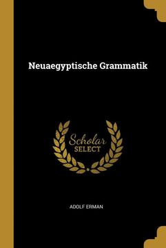 portada Neuaegyptische Grammatik (en Alemán)