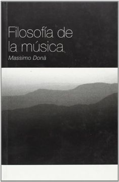 portada Filosofia de la Musica (in Spanish)