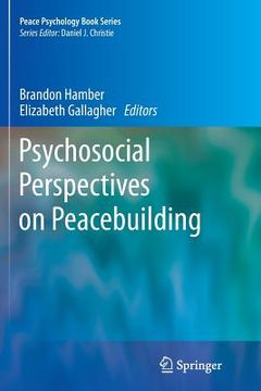 portada Psychosocial Perspectives on Peacebuilding (in English)