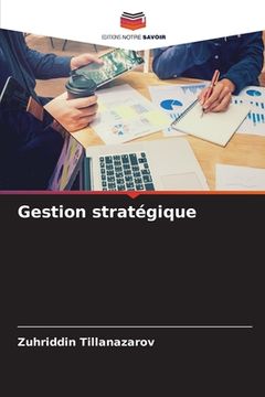 portada Gestion stratégique (en Francés)