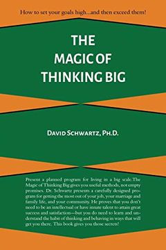 portada The Magic of Thinking big (in English)