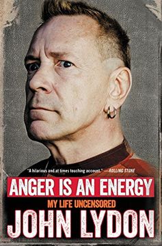 portada Anger Is an Energy: My Life Uncensored (en Inglés)