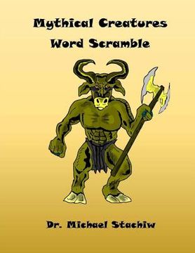 portada Mythical Creatures Word Scramble (en Inglés)