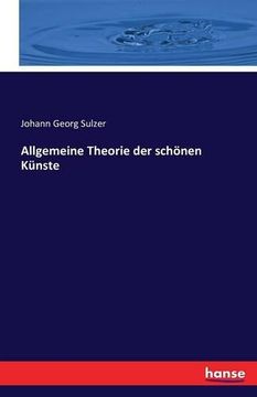 portada Allgemeine Theorie Der Schonen Kunste