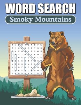 portada Word Search Smoky Mountains: Large Print Word Find Puzzles (en Inglés)