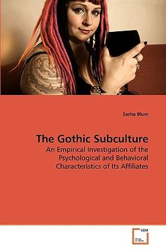 portada the gothic subculture (in English)