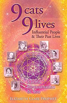 portada 9 Cats 9 Lives: Influential People & Their Past Lives Karma, Reincarnation & you (en Inglés)