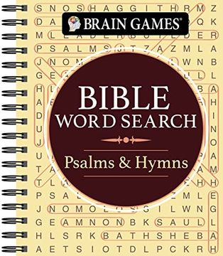 portada Brain Games - Bible Word Search: Psalms and Hymns (en Inglés)