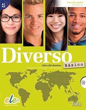 portada Diverso Básico: Curso de Español Para Jóvenes / Kursbuch mit Mp3-Cd