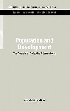 portada population and development: the search for selective interventions (en Inglés)