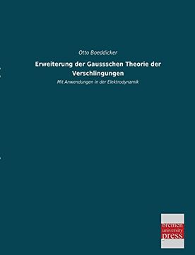 portada Erweiterung der Gaussschen Theorie der Verschlingungen (in German)