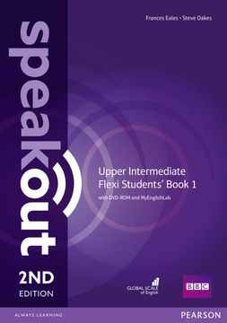 portada Speakout Upper Intermediate 2nd Edition Flexi Students' Book 1 With Myenglishlab Pack (in English)