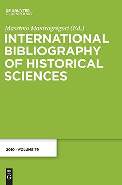 portada 2010 (International Bibliography of Historical Sciences) 