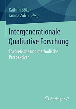 portada Intergenerationale Qualitative Forschung: Theoretische und Methodische Perspektiven (en Alemán)