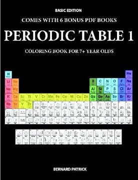 portada Coloring Book for 7+ Year Olds (Periodic Table) (en Inglés)
