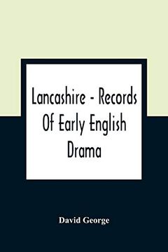 portada Lancashire - Records of Early English Drama (in English)