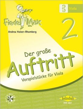 portada Fiedel-Max für Viola - der Große Auftritt Band 2