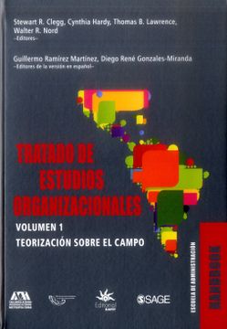 portada Tratado de Estudios Organizacionales Volumen 1 Teorizacion (in Spanish)