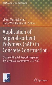 portada application of super absorbent polymers in concrete constructions (en Inglés)