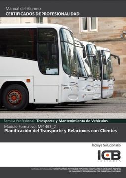 portada Manual con CD Mf1463_2: Planificación del Transporte y Relaciones con Clientes