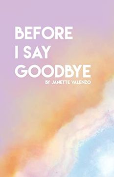 portada Before i say Goodbye (en Inglés)