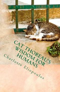 portada cat thoreau's wisdom for humans (en Inglés)