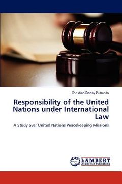 portada responsibility of the united nations under international law (en Inglés)