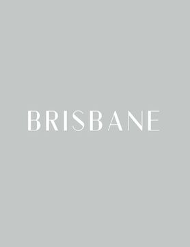 portada Brisbane: A Decorative Book │ Perfect for Stacking on Coffee Tables & Bookshelves │ Customized Interior Design & Hom (en Inglés)