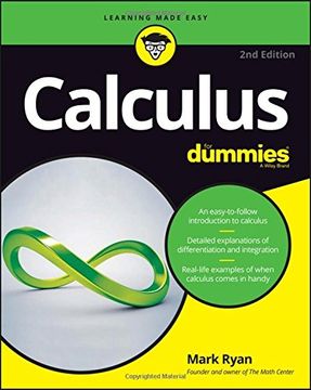 portada Calculus for Dummies (For Dummies (Lifestyle)) (en Inglés)